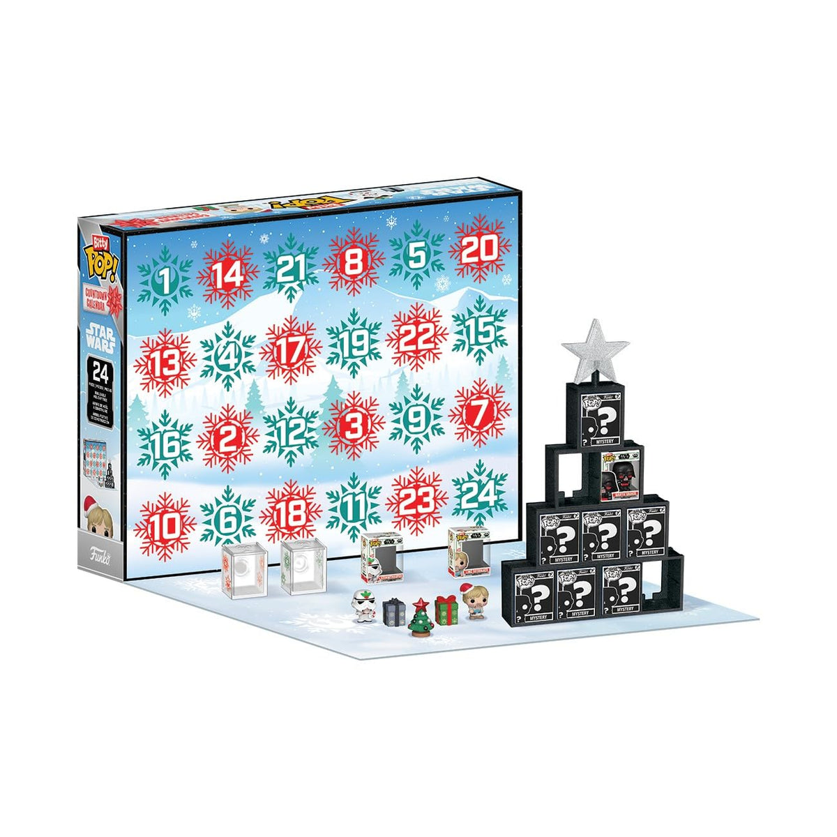 Funko Bitty POP! Countdown Calendar: Star Wars 🍁 All In One Marketplace Canada