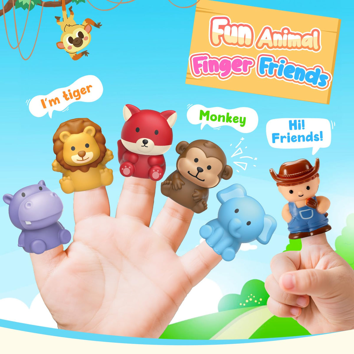 Luckades Toddler Animals Montessori Toys for 2 3 4 Year Old Boy Girl, Learning Farm Train Set with Counting Matching & Sorting for Kids 2-3 3-5 Preschool Christmas Birthday Baby Boy Girl Gifts 🍁 All In One Marketplace Canada