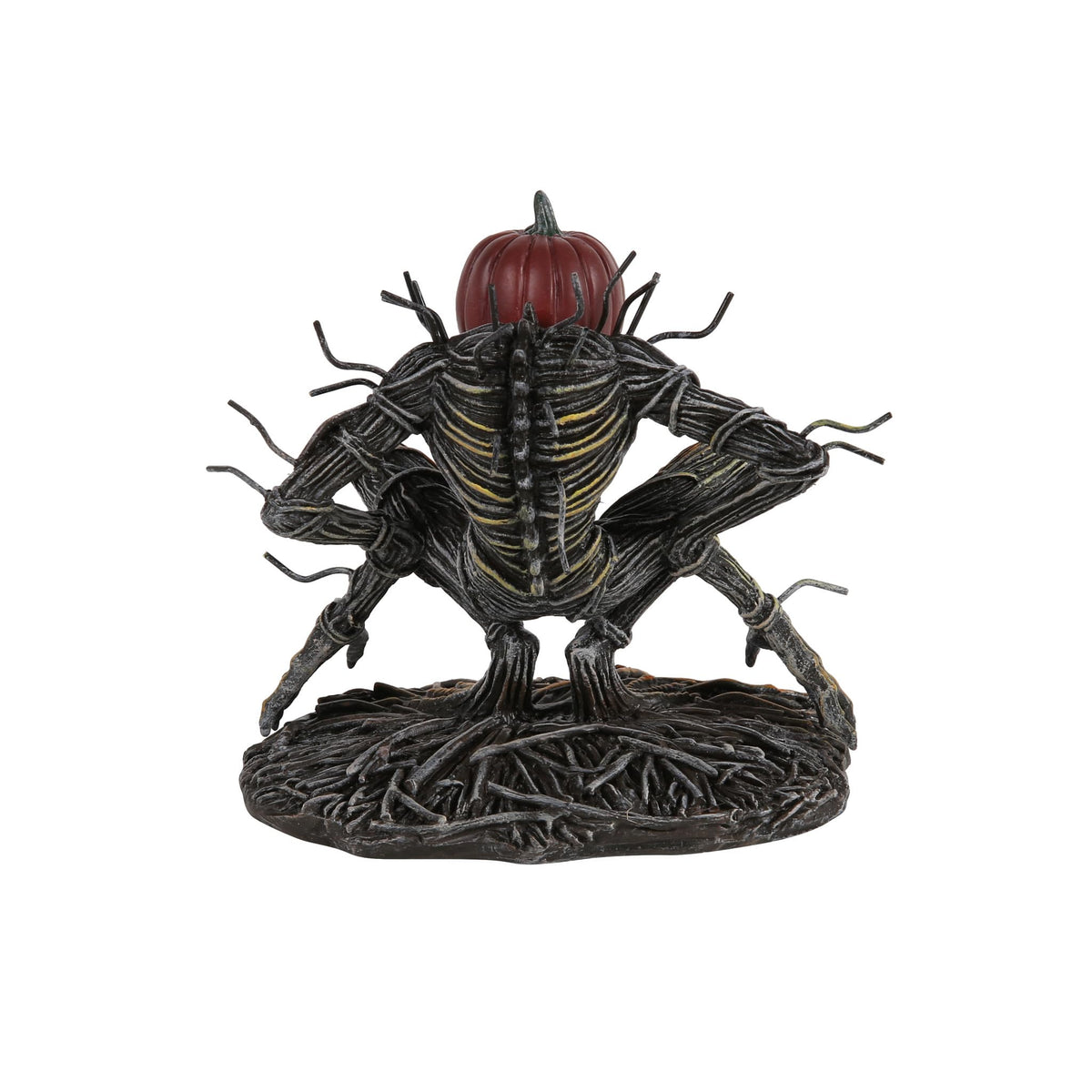Figurine accessoire de collection Department 56 Village Halloween, « Scarecrow Grapevine of Wrath », 9,8 cm, multicolore