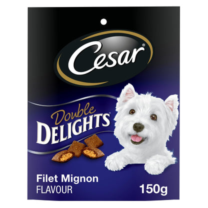 CESAR Double Delights Adult Dog Treats, 150g (10 pack) Cesar