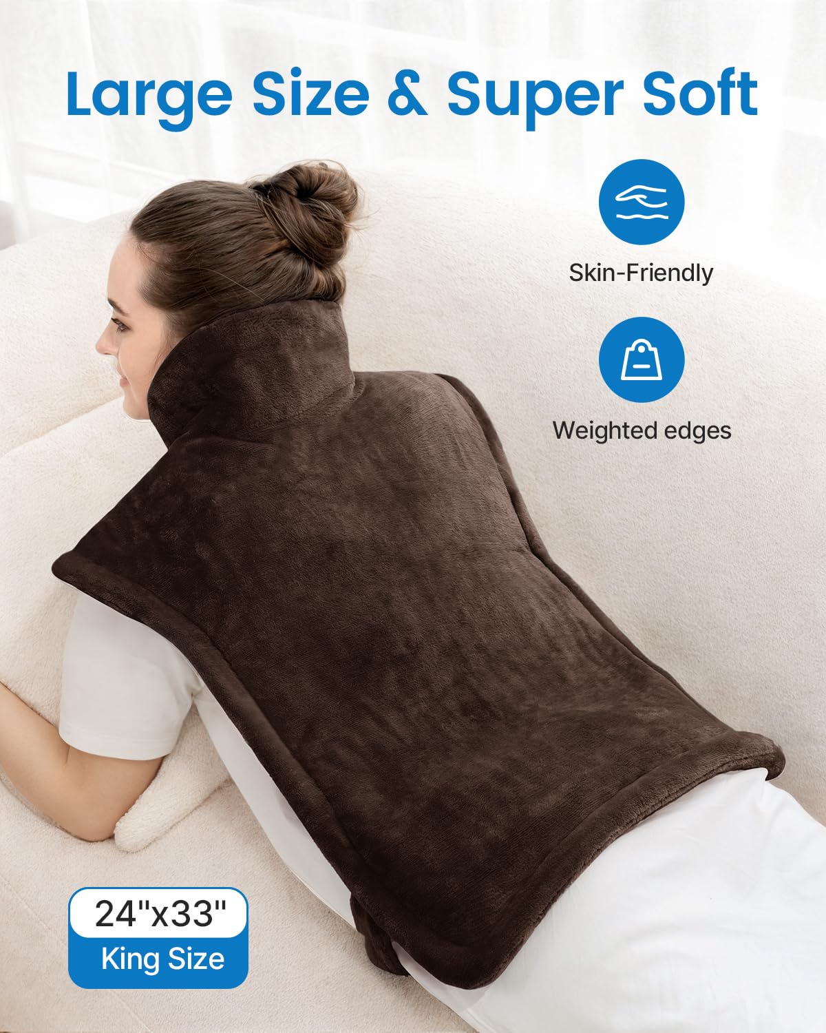 RENPHO Heating Pads Electric for Back, Christmas Birthday Gift for Women 🍁 All In One Marketplace Canada