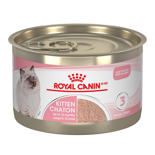 Royal Canin Feline Health Nutrition Kitten Loaf in Sauce Canned Cat Food, 5.1 oz can (24-Count) ROYAL CANIN