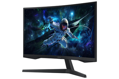 Samsung Odyssey 27 inch Curved Gaming Monitor (2,560 x 1,440) G55C QHD 165 Hz 1 ms, HDR10, FreeSync, Eye Saver Mode, 1000R Curvature- LS27CG550ENXZA Samsung