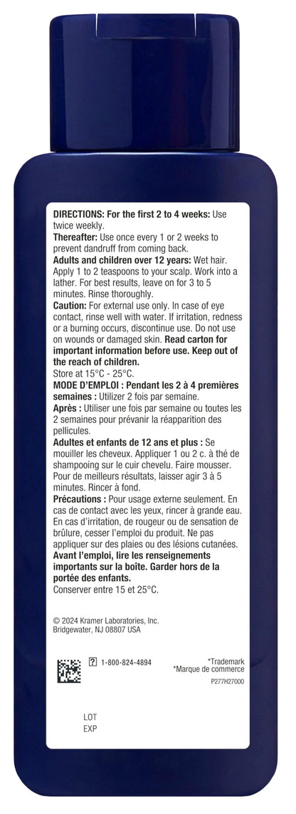 Nizoral Anti-Dandruff Shampoo with 2% Ketoconazole, Fresh Scent, 325 ml