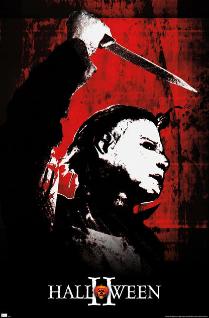 Halloween II - Red Wall Poster