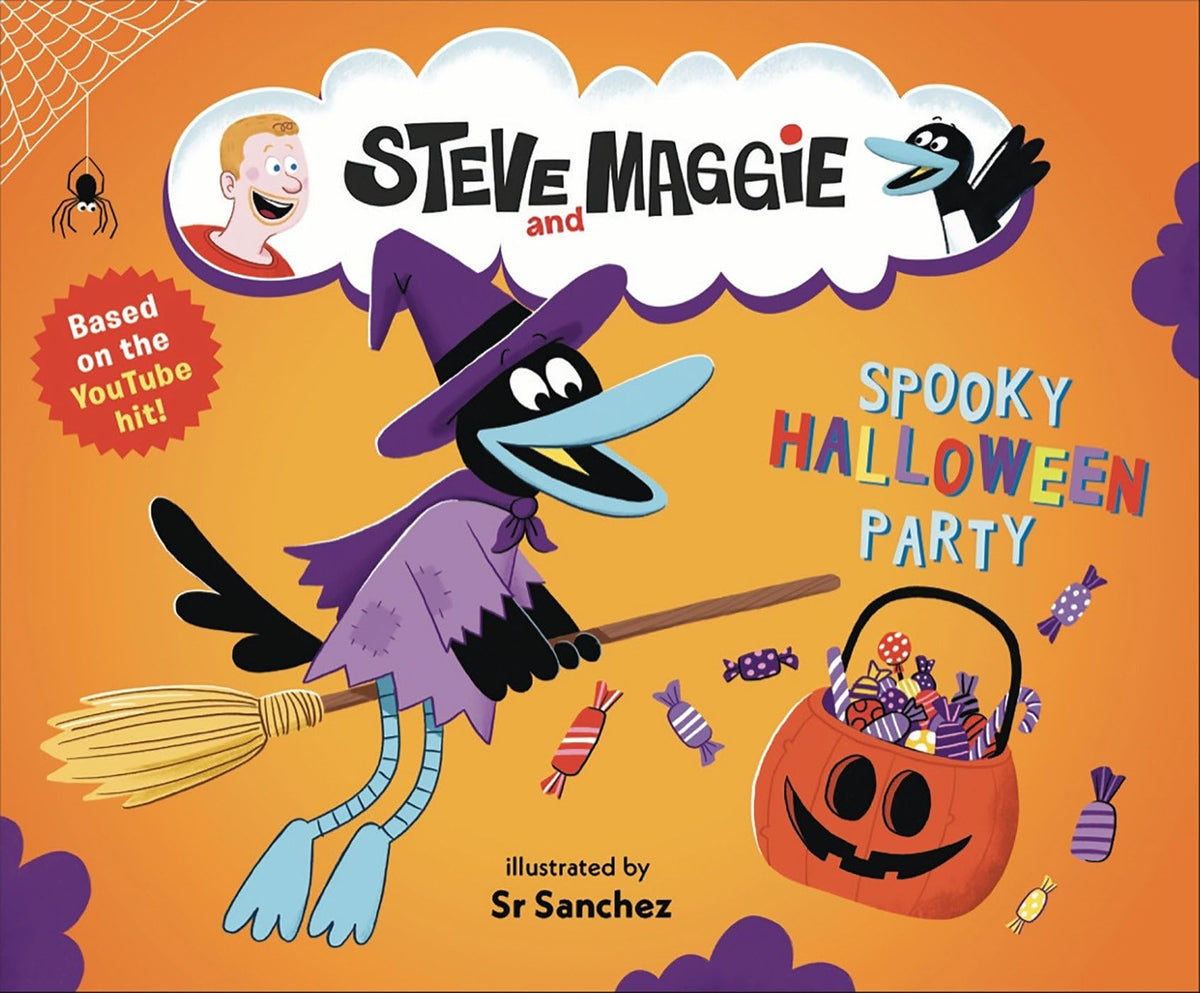 Steve et Maggie : Fête d'Halloween effrayante : (Un livre d'histoires épouvantablement amusant pour bébés, tout-petits, enfants d'âge préscolaire et enfants de 2 à 5 ans, mettant en vedette une aventure d'Halloween avec des costumes et des bonbons)