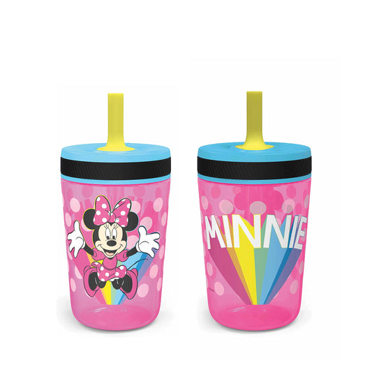 Zak Designs Disney Minnie Kelso 15oz Leak-Proof Toddler Straw Cups, 2-Pack 🍁 All In One Marketplace Canada