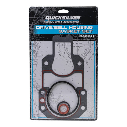 Quicksilver 94996Q2 Bell Housing Installation Gasket Kit for MerCruiser R, MR and Alpha One Gen II Drives Quicksilver