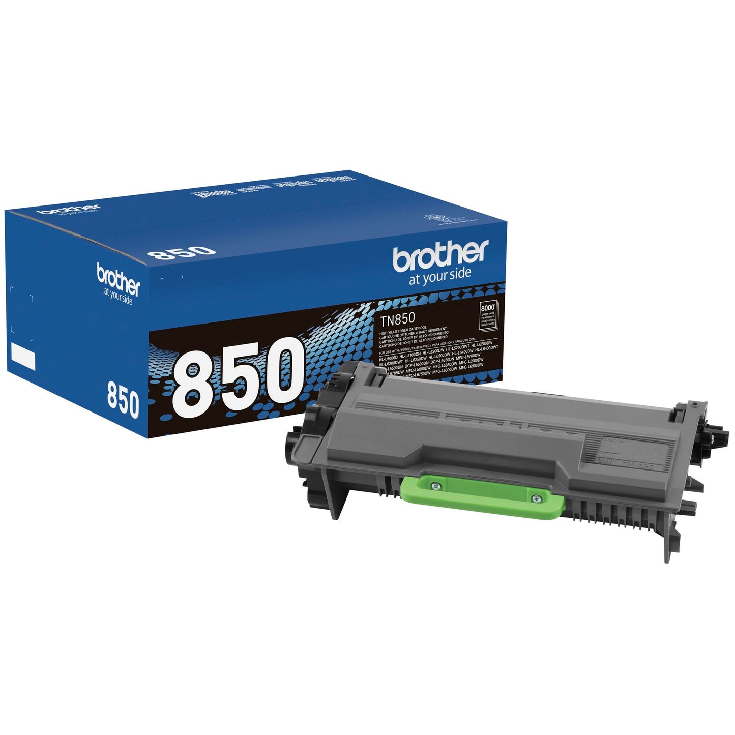 Brother Original TN850 High-Yield Black Toner Cartridge, Higher Yield for Value, Original Toner Replacement cartridges, Toner for Brother Laser Printers HL-L5000D, MFC-L5700DW, MFC-L5800DW, and More 🍁 All In One Marketplace Canada