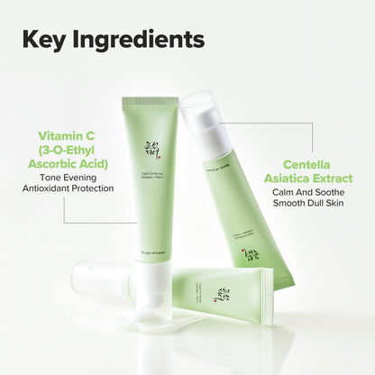 Beauty of Joseon Light On Serum Vitamin C Centella Dark Spot Fine Lines Pigmentation Correcting Serum, Hydrating Moisturizer, Korean Skin Care for Men and Women, 30ml - Available at All In One Marketplace Canada