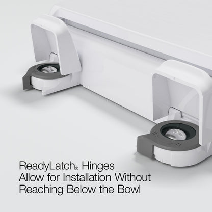 Kohler 4636-RL-0 Cachet ReadyLatch Quiet Close Elongated Toilet Seat, White Kohler