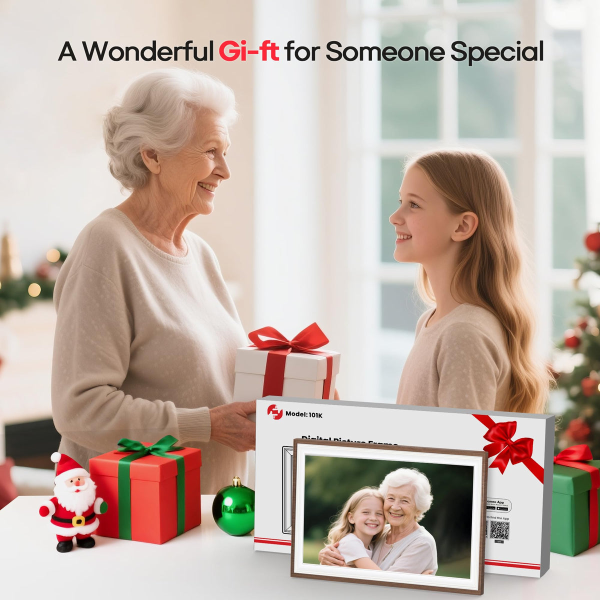 Frameo 10.1" Digital Picture Frame 32GB Storage WiFi Electronic Photo Frame 🍁 All In One Marketplace Canada