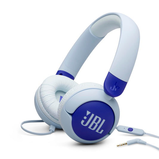 JBL Junior 320 - Wired on-Ear Kids Headphones - Blue