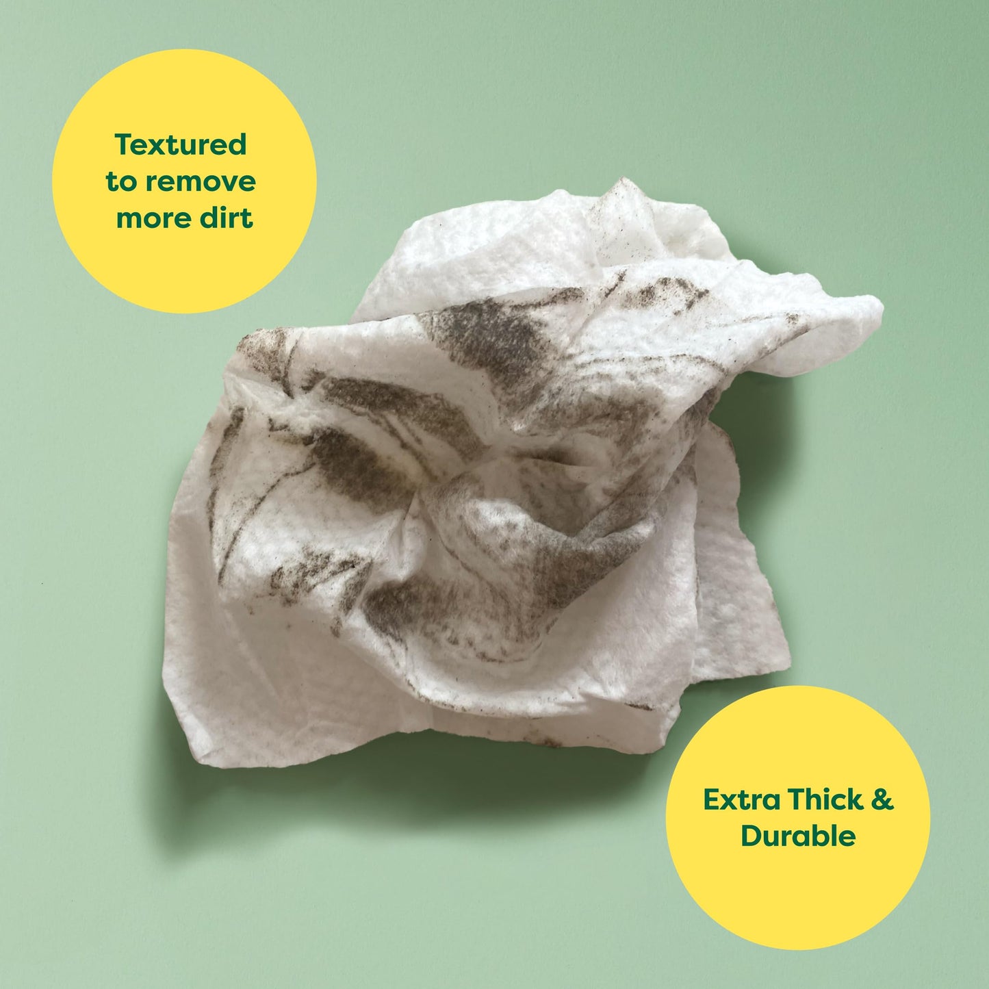 Earth Rated (A Canadian Company) Pet Wipes for Dogs and Cats, Hypoallergenic, Cleaning and Hydrating, for Grooming Paws, Body and Butt, Unscented, 400 Count