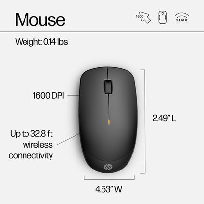 HP 230 WL Mouse+KB Combo US