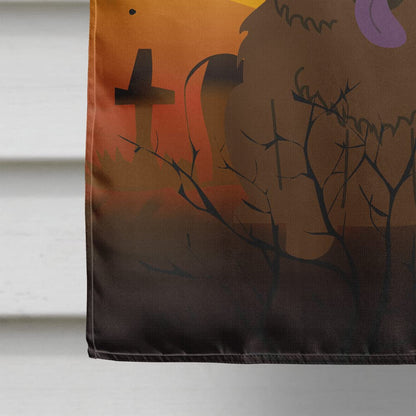 Caroline's Treasures BB4407CHF Halloween Chow Chow Chocolate Canvas House Size Flag, Large, Multicolor