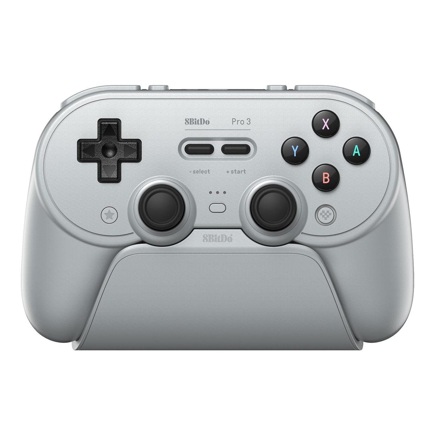 8BitDo Pro 3 Bluetooth Controller for Switch/Switch 2 – TMR Joysticks, Swappable ABXY Buttons, Pro Back Buttons, Charging Dock, Hall Effect Triggers, for Windows, Apple, SteamOS, Android - Gray 🍁 All In One Marketplace Canada