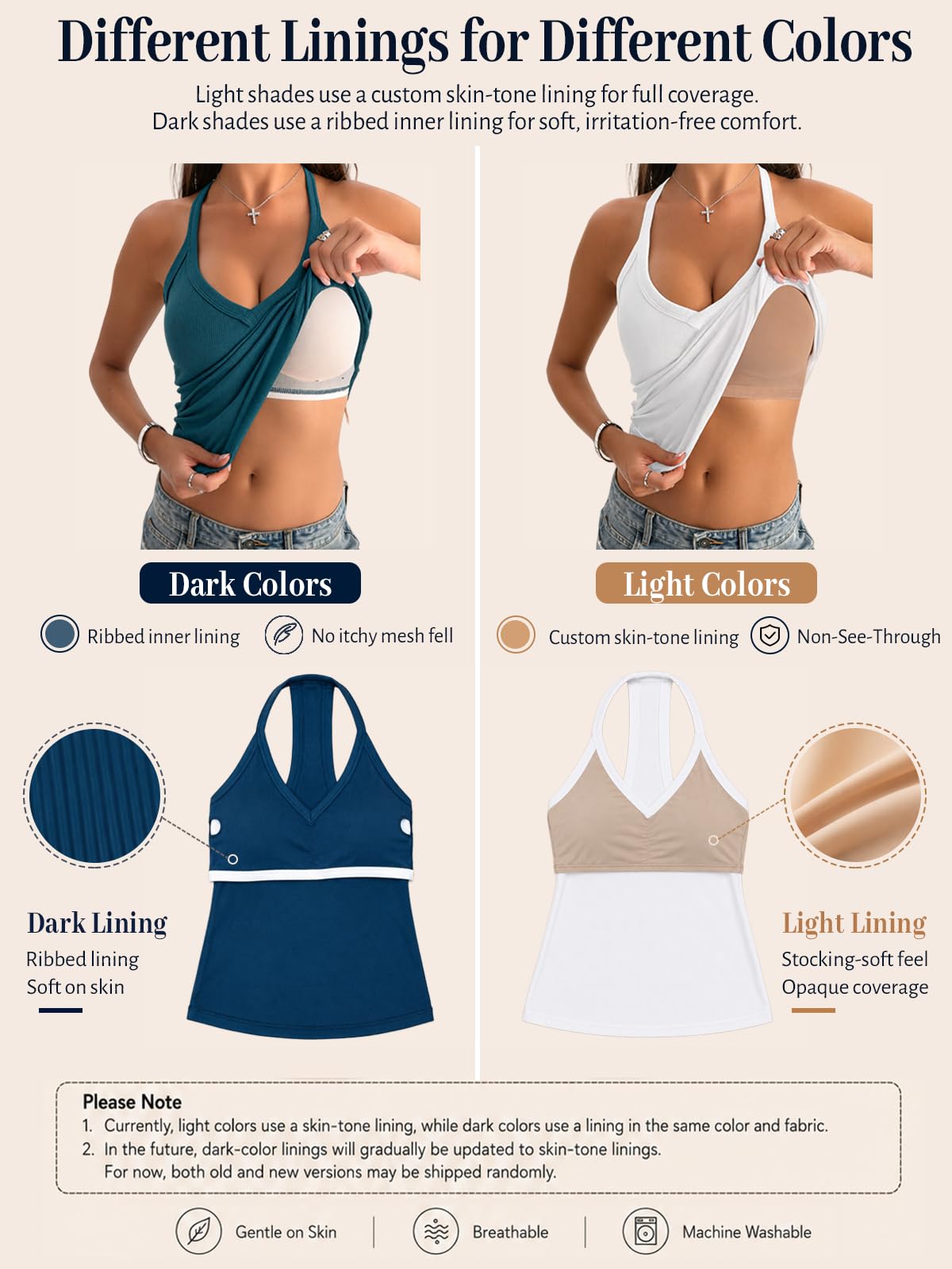 Danysu V Neck Cotton Tank Tops with Built-in Shelf Bra Sleeveless Racerback Fitted Basic Cami Shirts Black S