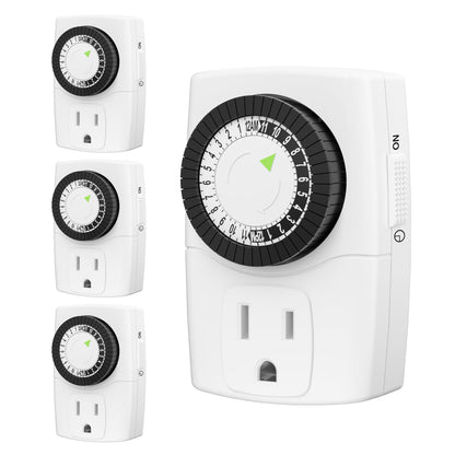 BN-LINK Indoor Mini 24-Hour Outlet Timer, 2-Pack 🍁 All In One Marketplace Canada