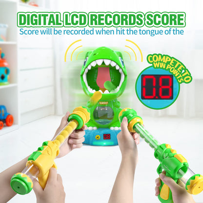 EagleStone Movable Dinosaur Shooting Toys for Kids with Spray, Score, Sound 🍁 All In One Marketplace Canada