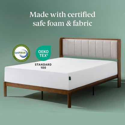 Zinus Twin Mattress - 10 Inch Green Tea Cooling Gel Memory Foam Mattress, Pressure Relief, for Cool Sleep, CertiPUR-US Certified Foam, Mattress in a Box, 10-Year Warranty, Twin Size