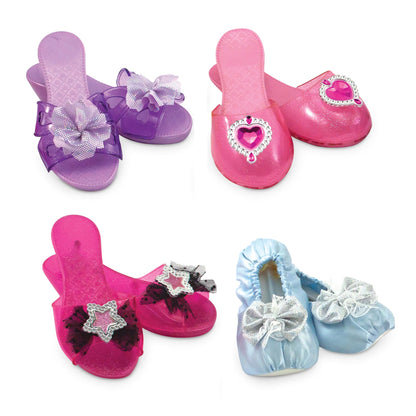 Melissa & Doug Step in Style 4-Pair Dress-Up Shoes Play Set Melissa & Doug