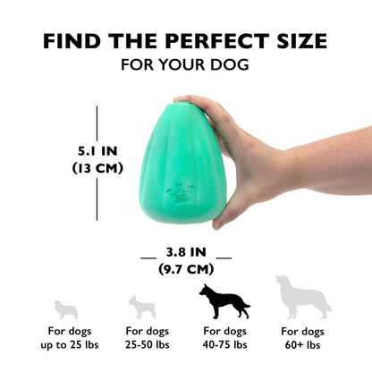 Chew King Premium Treat Dog Toy, XL, Extremely Durable Natural Rubber Toy, Pack of 2, All Breed Sizes Chew King