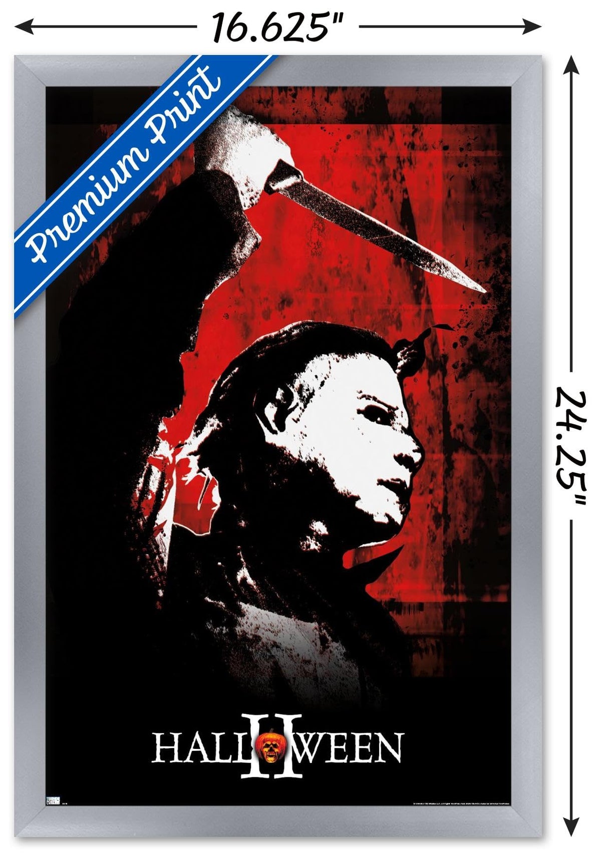 Halloween II - Red Wall Poster