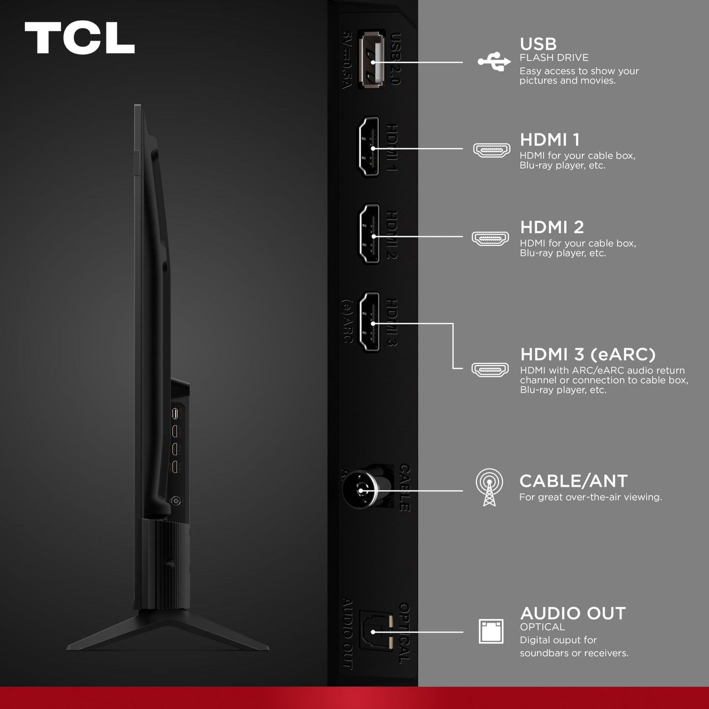 TCL 50" F7D Class 4K UHD HDR QLED Smart TV with Fire TV – 50F7D