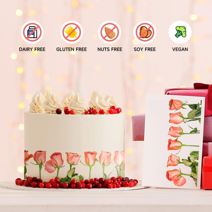 Edible Paper A4 Size 11.7" x 8.3", 25pcs Sugar Paper for Cakes 🍁 All In One Marketplace Canada