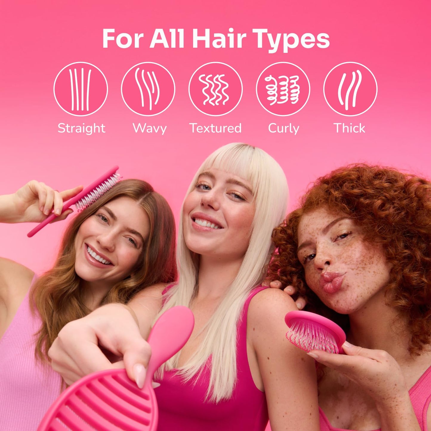 Wet Brush Original Detangler Hair Brush, Amazon Exclusive Aqua - Ultra-Soft IntelliFlex Bristles - Detangling Hairbrush Glides Through Tangles For All Hair Types (Wet Dry & Damaged Hair) - Women & Men Wet Brush