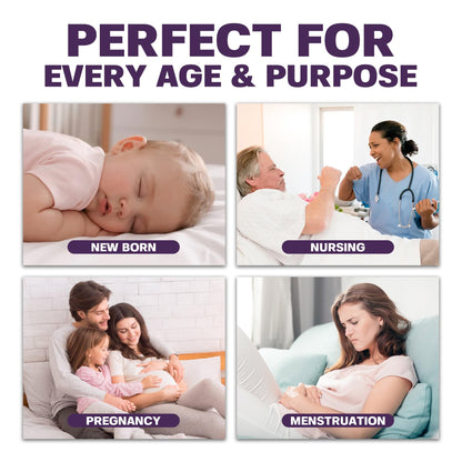 PureNexus Health Disposable Underpads 23" x 36", 50 Count – Absorbent Incontinence Bed Pads, Waterproof Pee Pads, Chux, Soaker Pads for Adults, Elderly & Kids, Mattress Protector - Available at All In One Marketplace Canada