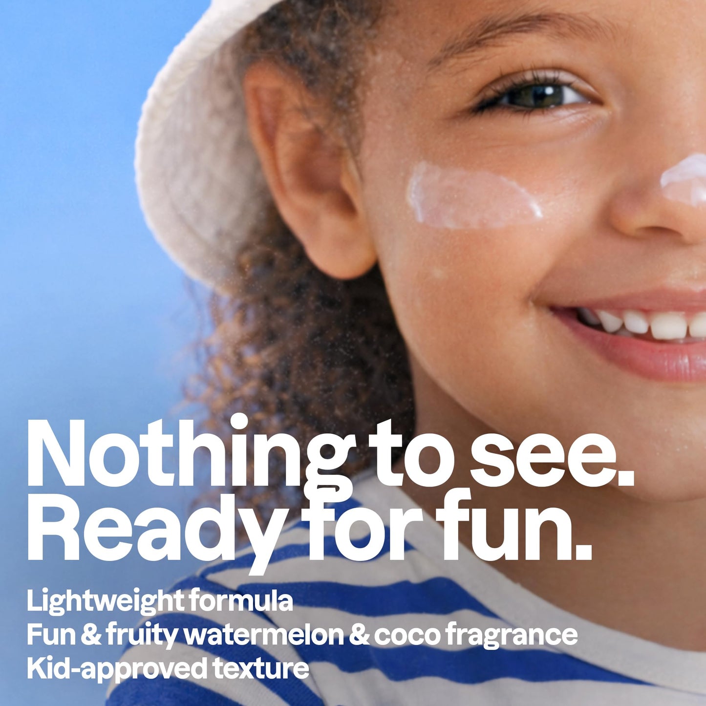 ATTITUDE Kids Mineral Sunscreen SPF 50, Broad Spectrum Zinc Oxide, EWG Verified, Mineral-Based, Non-Nano, Lightweight Cream for Face & Body, Gentle Formula, Watermelon & Coco Scent, 80 grams - Available at All In One Marketplace Canada