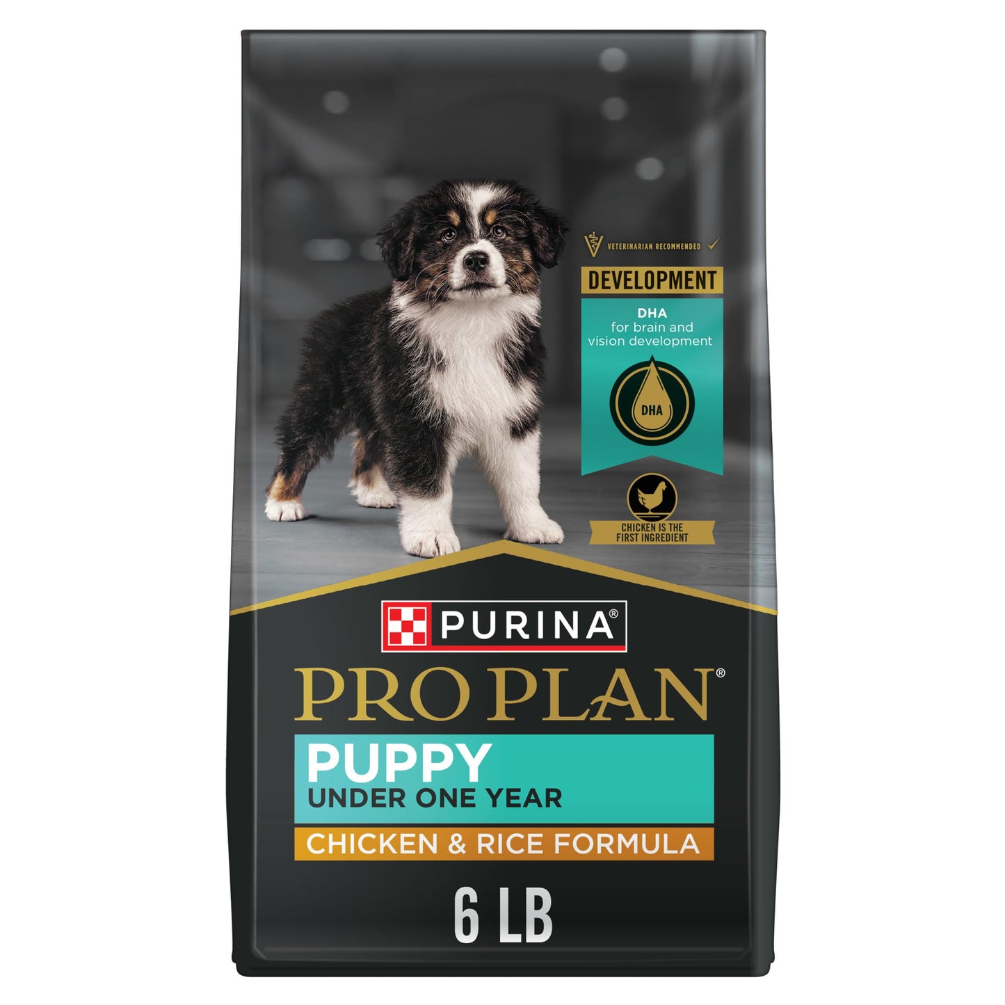 Purina Pro Plan High Protein Dry Puppy Food, Chicken and Rice Formula - 6 lb. Bag Pro Plan