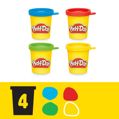Play-Doh Disney Junior Mickey Mouse Clubhouse Shape a Story Playset, Storage & Travel, Arts & Crafts Preschool Toys for Kids 2+