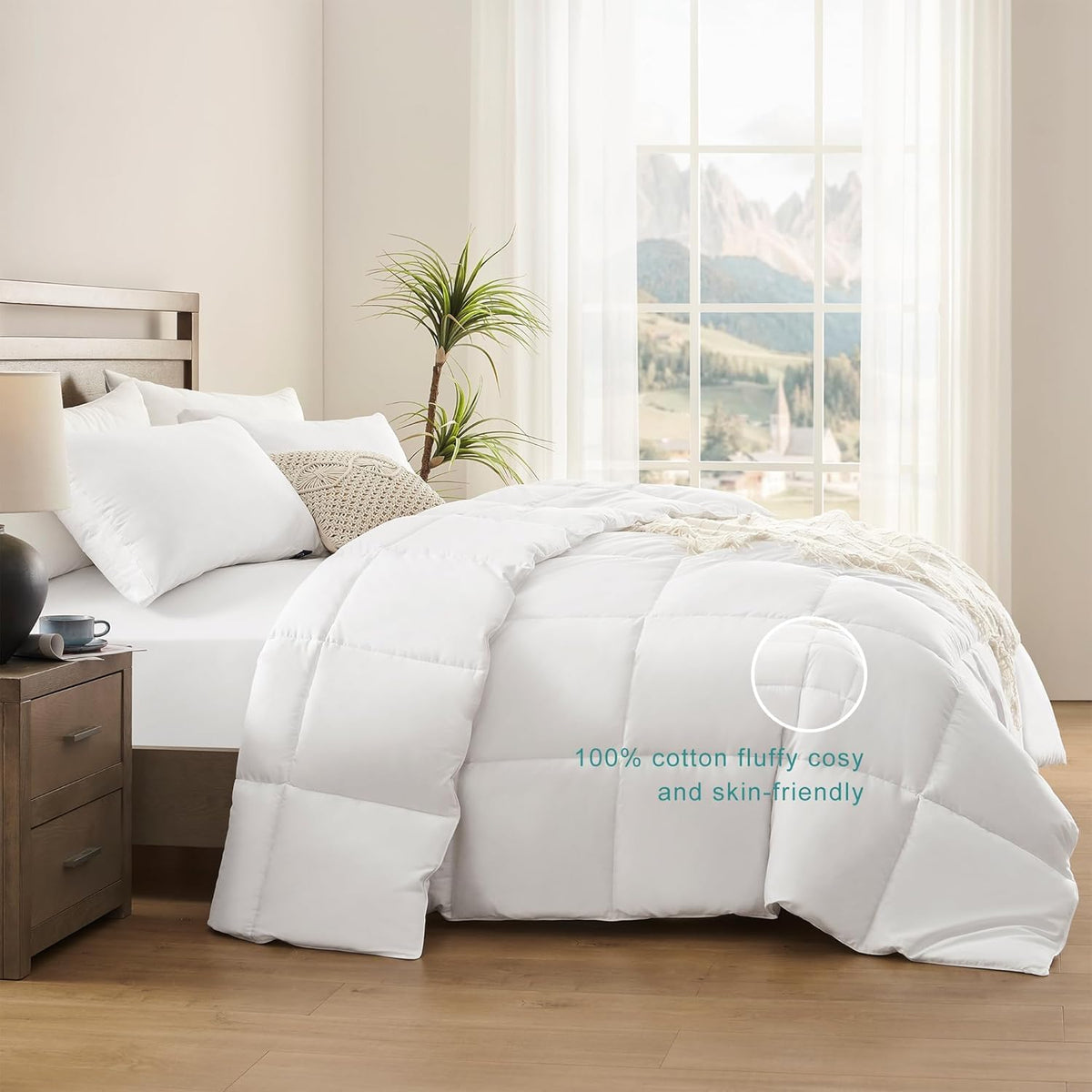 ACCURATEX Duvet King, Cotton Shell, 500GSM Fill,104x90 🍁 All In One Marketplace Canada