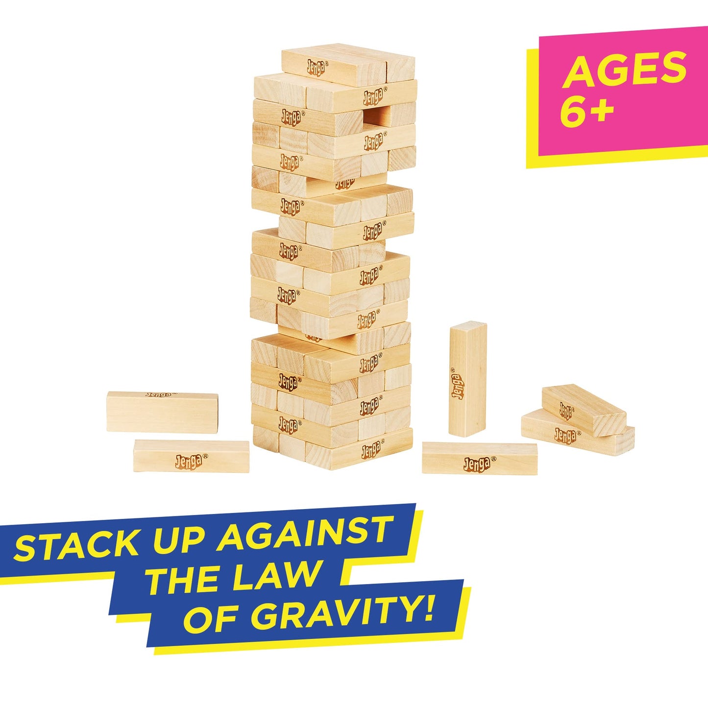 Hasbro Gaming: Jenga Classic Game Hasbro Gaming