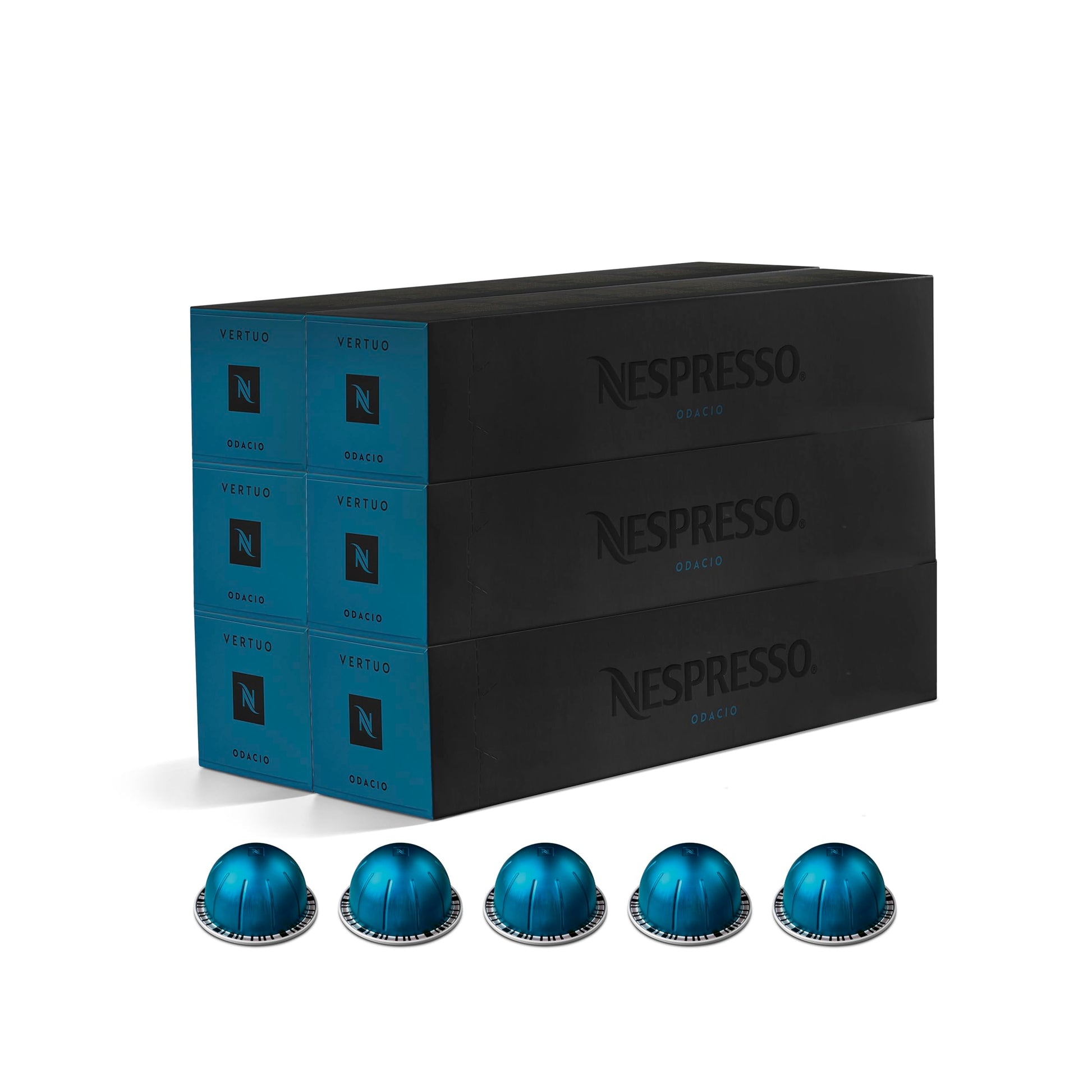 Nespresso Vertuo Odacio Capsules - 60 Pack Recyclable Coffee Pods