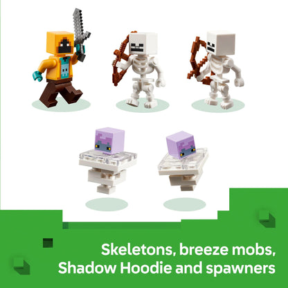 LEGO Minecraft The Trial Chamber Building Toy - Gamer Playset for Kids, Girls and Boys, Ages 8+ - Includes Shadow Hoodie Minifigure for Pretend Play - Birthday Gift Idea - 21271 LEGO