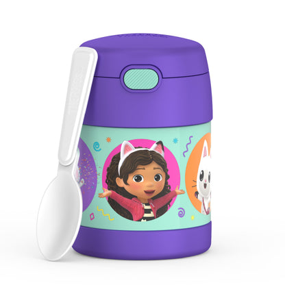 THERMOS FUNTAINER Kids Food Jar with Spoon, 10oz, Gabbys Dollhouse 🍁 All In One Marketplace Canada