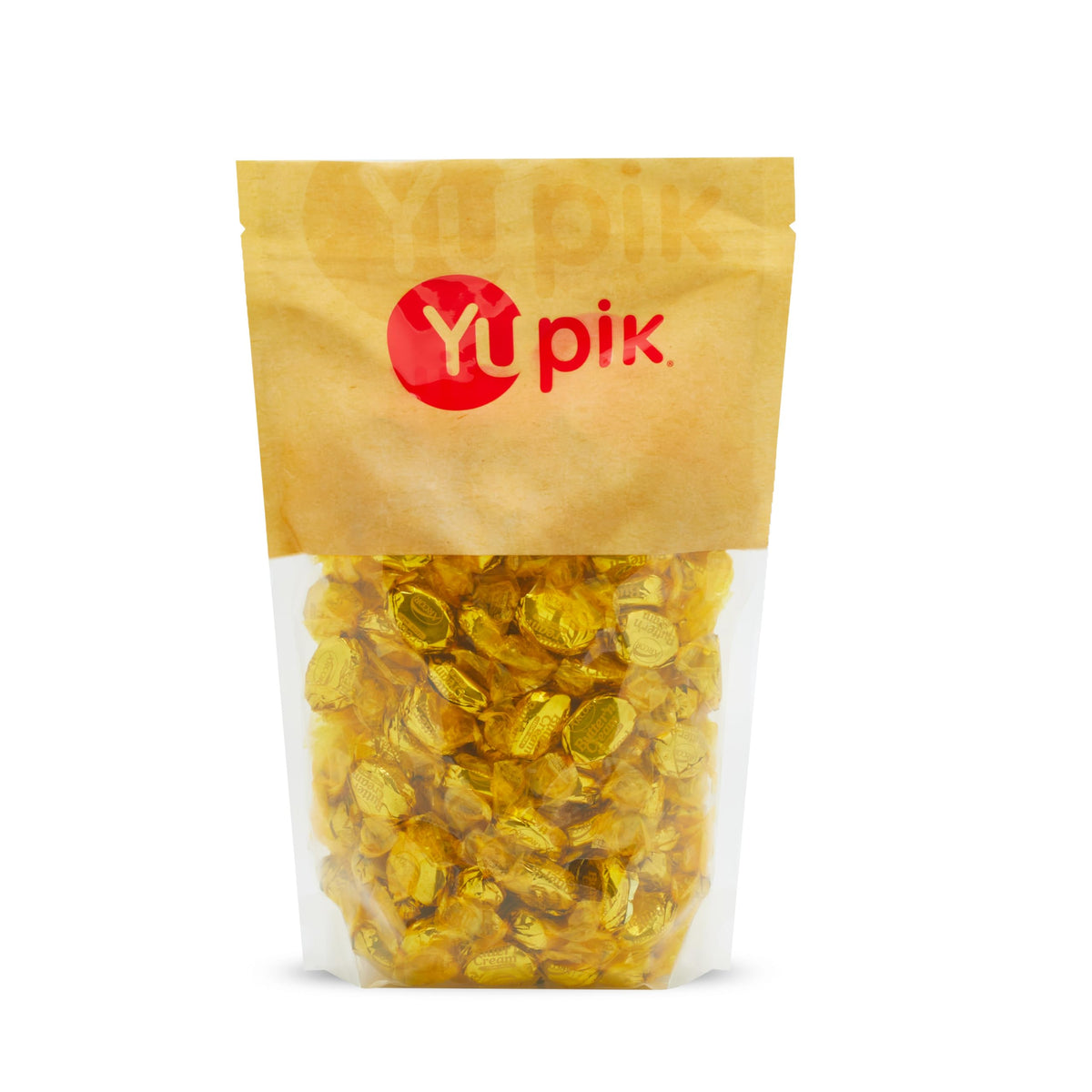 Yupik Butter'n Cream Candies, 1 kg, Individually Wrapped, Hard Candy, Rich & Creamy Butter Toffees, Sweet Flavor, Delicious Snacks, Ideal for Gifting, Halloween & Holidays