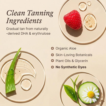 Self Tanning Drops - Natural & Organic Ingredients, Medium Face Tanning Drops to Add to Lotion, Moisturizing Bronzing Tanner for Face & Body, Toxin Free Tanner for Fake Tan - Available at All In One Marketplace Canada