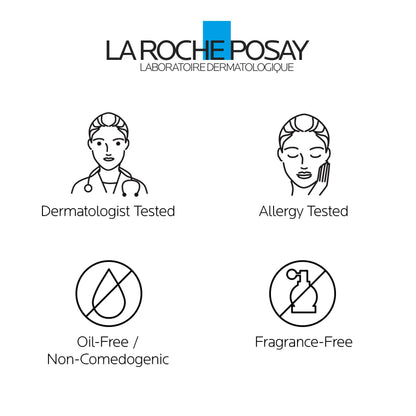 La Roche-Posay Clarifying Clay Skincare FACE MASK, Effaclar Unisex Purifying Clay Mask for Oily Skin, Sebum Controlling with Kaolin Clay, Travel Size Approved, 100 ml.