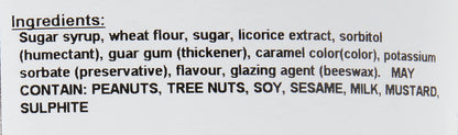 Bouchées de réglisse noire tendre finlandaise Yupik, 1 kg, paquet de 6, bonbons tendres et moelleux, saveur originale de réglisse sucrée, friandise amusante, collation délicieuse, friandises d'Halloween, idéal pour offrir en cadeau et pour les fêtes