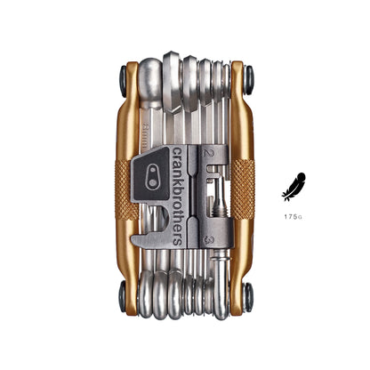 Crank Brothers Multi Bicycle Tool (19-Function, Gold) Crankbrothers