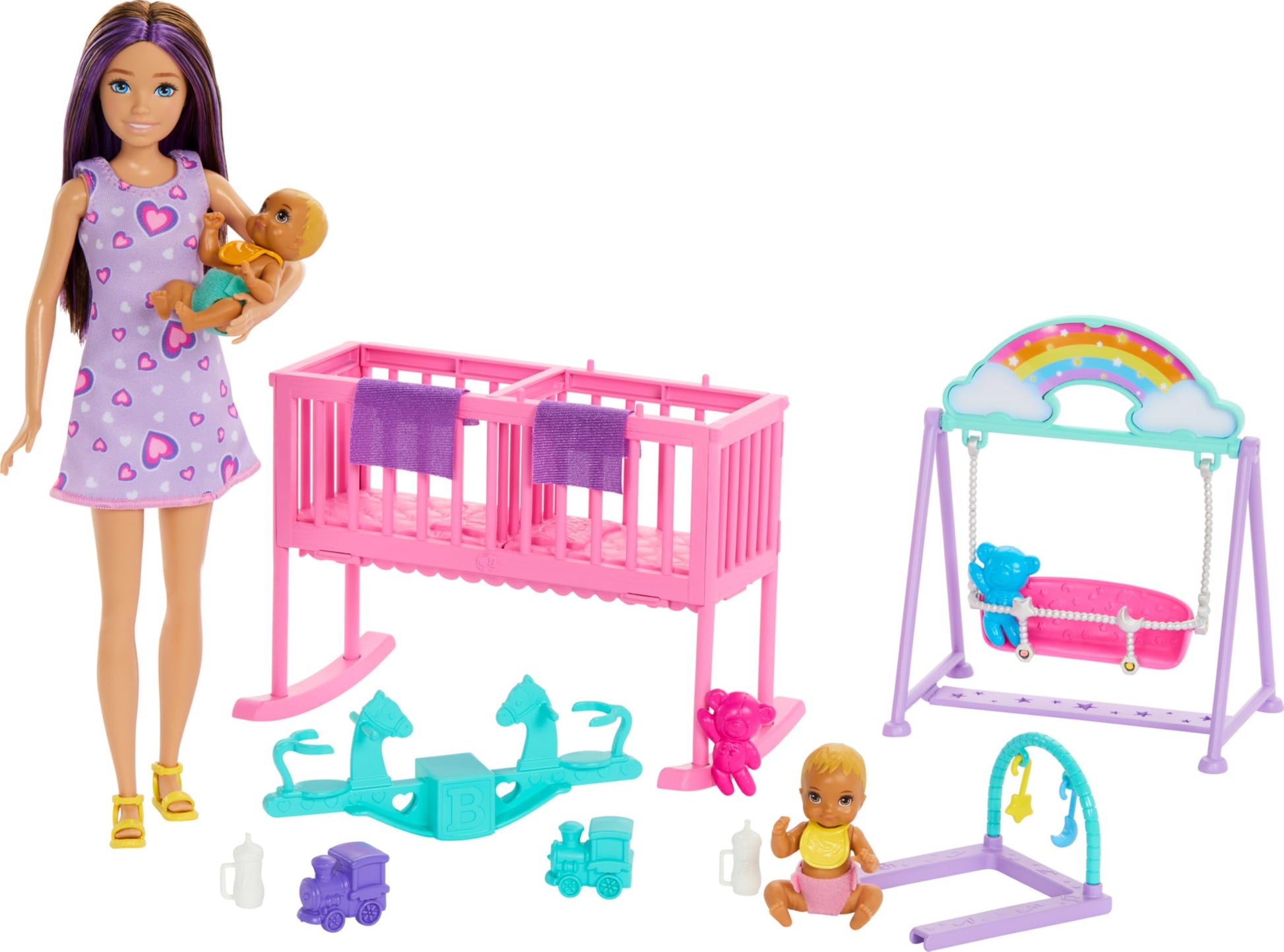 Barbie Skipper Doll & Nursery Playset with Accessories Barbie
