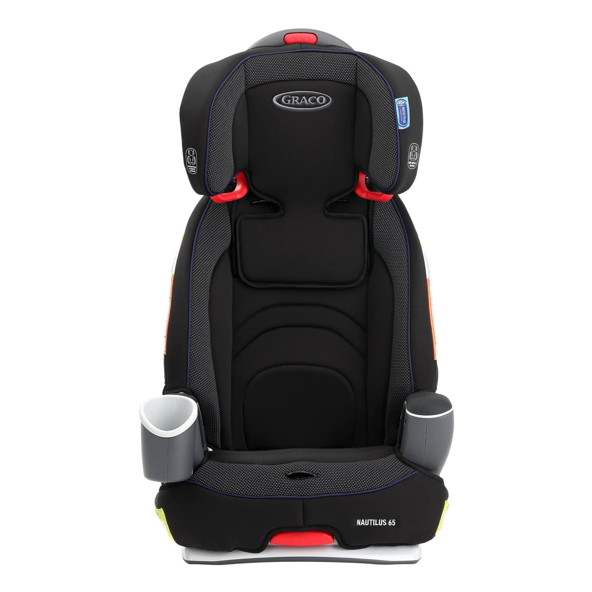 Graco Nautilus 65 3-in-1 Harness Booster, Toddler to Big Kid Car Seat from 10-45 kg (22-100lb), Harness/Highback/Backless Booster, Chanson