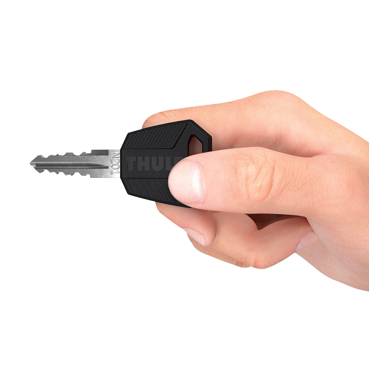 Thule 450400 One-Key System 4 Pack,Silver/Black Thule