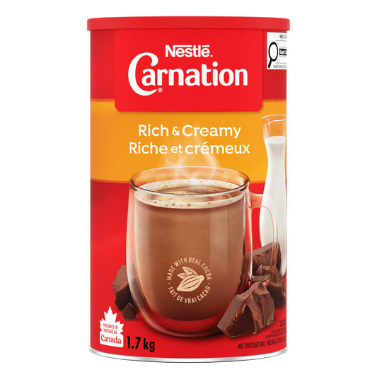 CARNATION Rich And Creamy Hot Chocolate, 1.7 kg