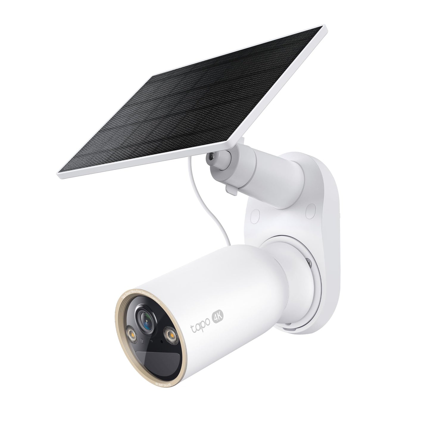 Tapo 4K 8MP Solar-Powered Outdoor Security Camera Kit, Wireless Magnetic Mount, 4K Ultimate Clarity, Free AI Detection, Cloud/Local Storage up to 512GB, Starlight Color Night Vision(Tapo C460 KIT)